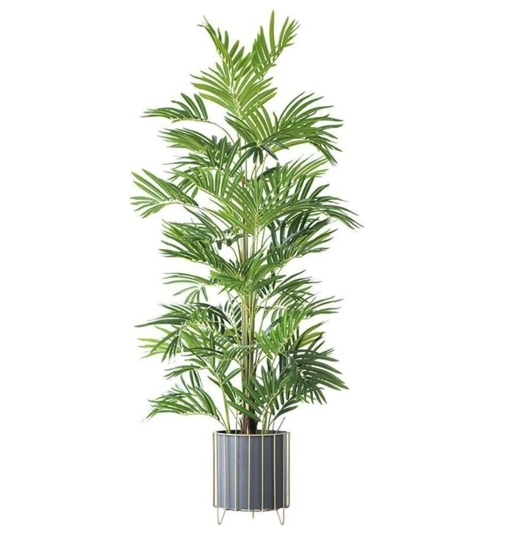 Modern Decor Künstliche Bäume Gefälschte Pflanze Bambuspalme Verlässt Tropische Falsche Bambuszweige Für Garten-Dschungel-Dekor Fake Trees(163cm)