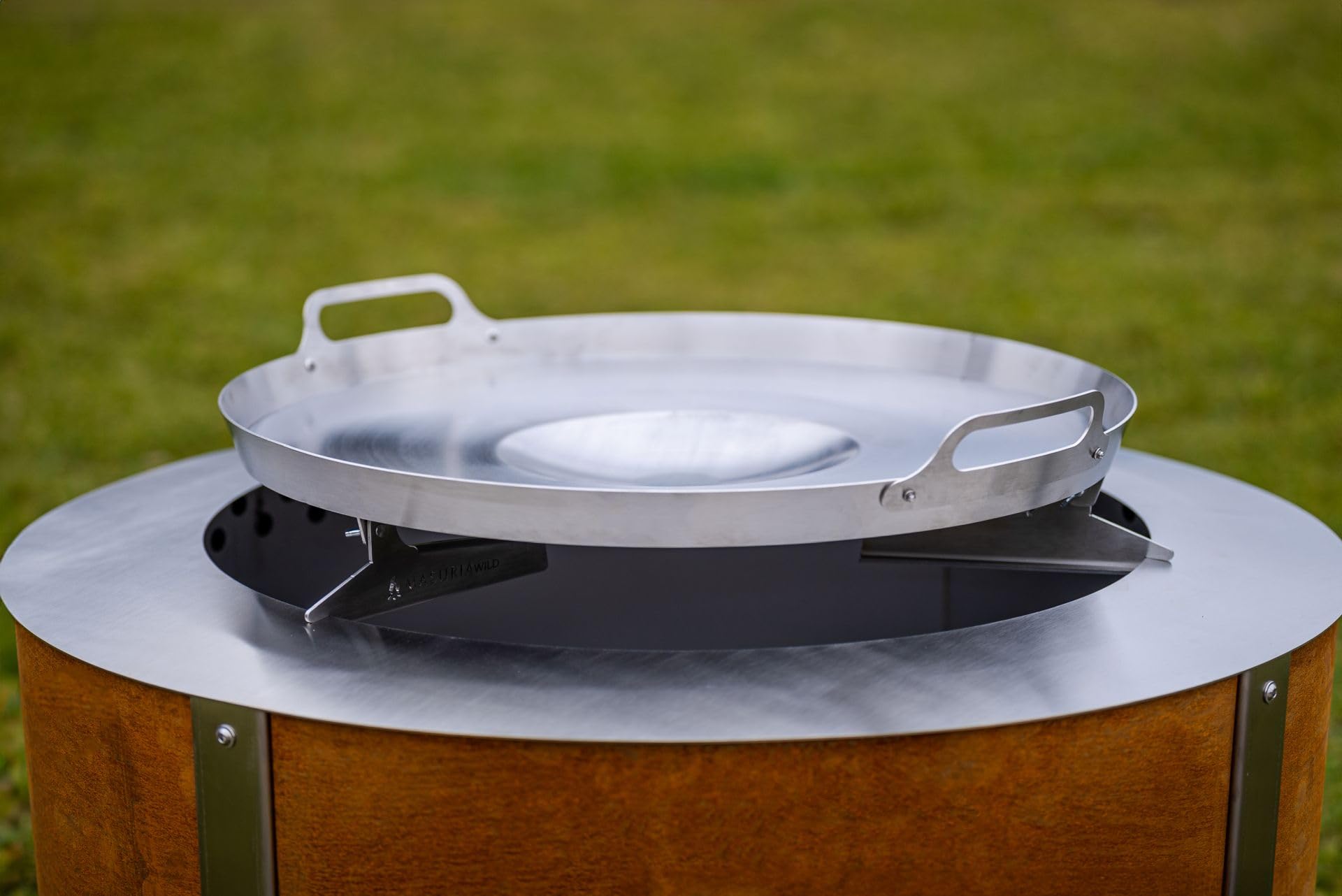 Plancha do Alpha 800 Bezdymne Palenisko Grill BBQ | Stal Nierdzewna, Wyprodukowano w EU