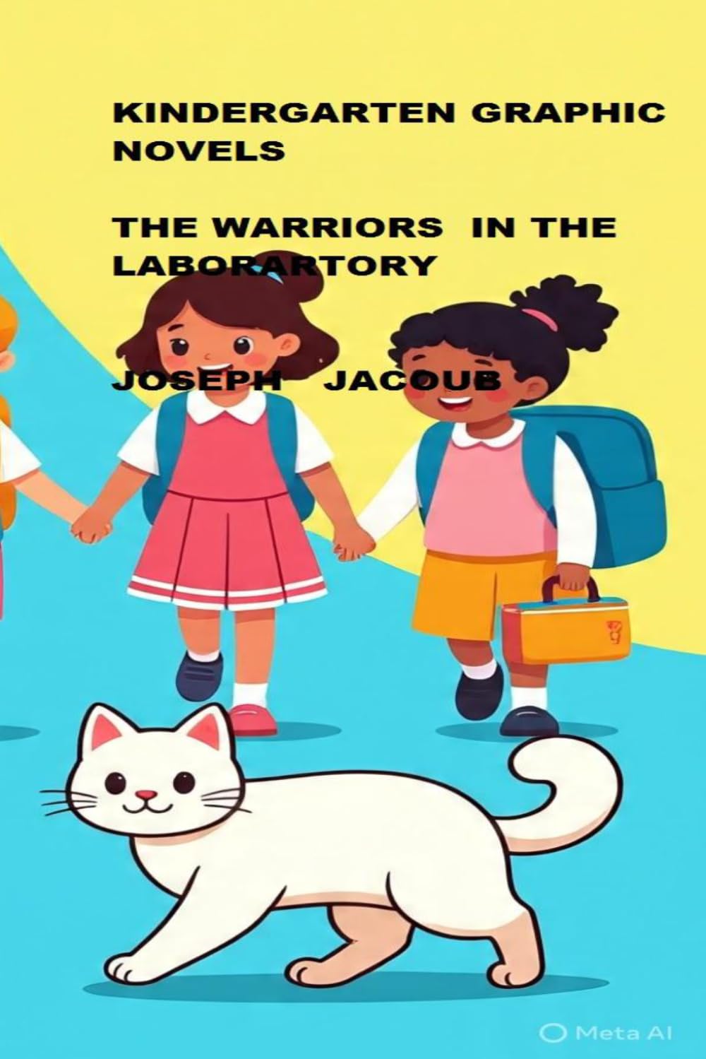 kindergarten graphic novels: The warriors in the laboratory