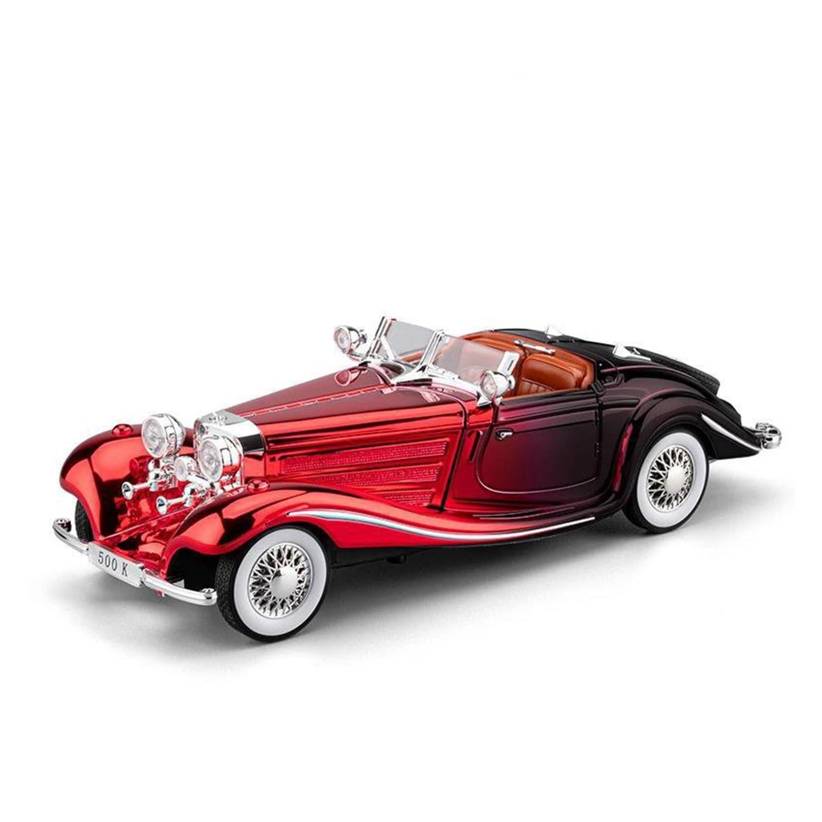 Btwodian Scale Model Car For Benz 500K 1936 Diecast Model Car