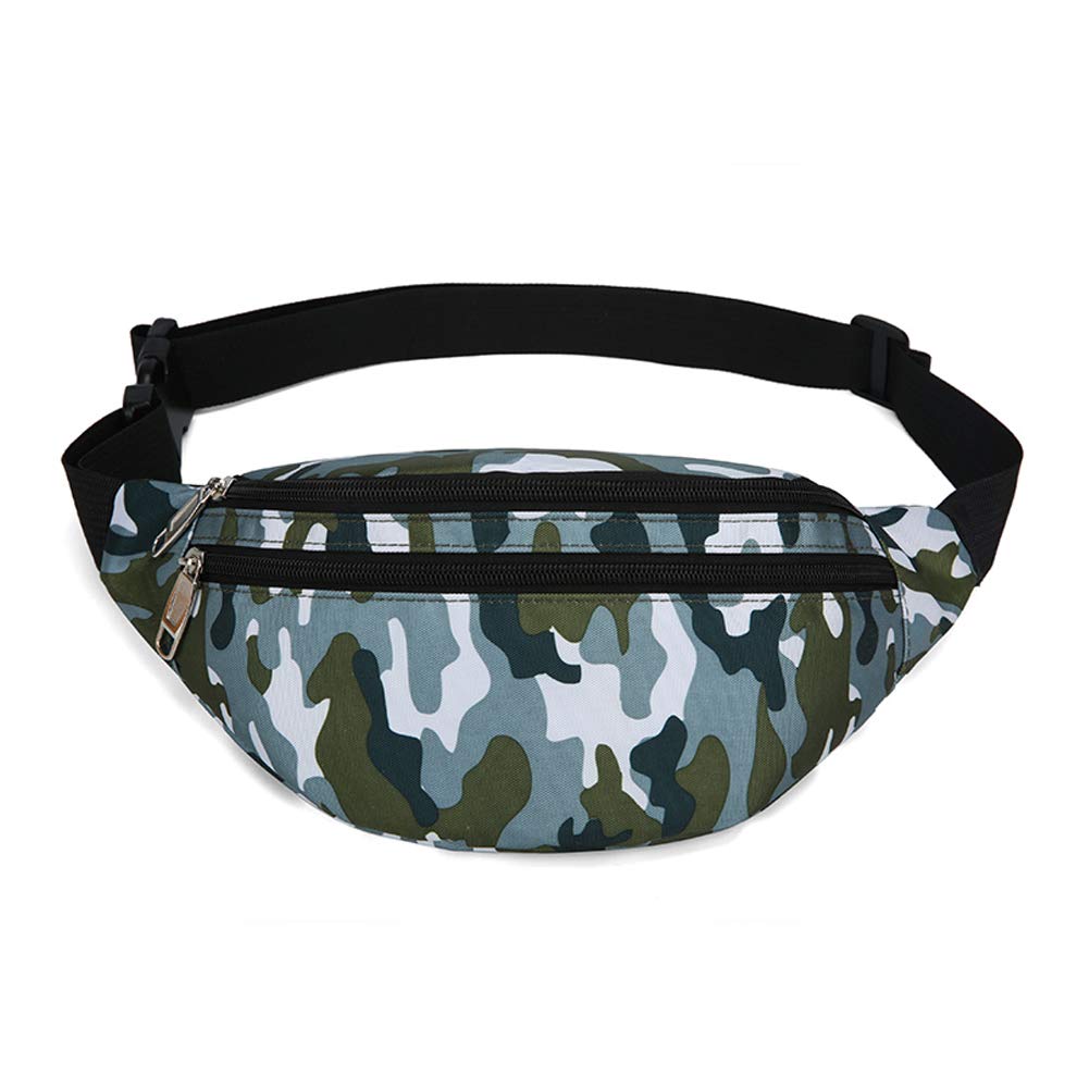 Fanny Pack for Men & Women, Fashion Waterproof Waist Packs with Adjustable Belt, Casual Bag Bum Bags for Travel Sports Running.