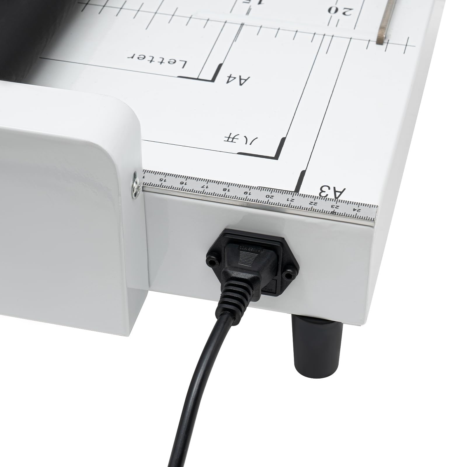 Heftbinde-Faltmaschine, 2-in-1 Papierordner Hefter, 60W mit Sichtfeld für Schulen, Druckereien, Büros