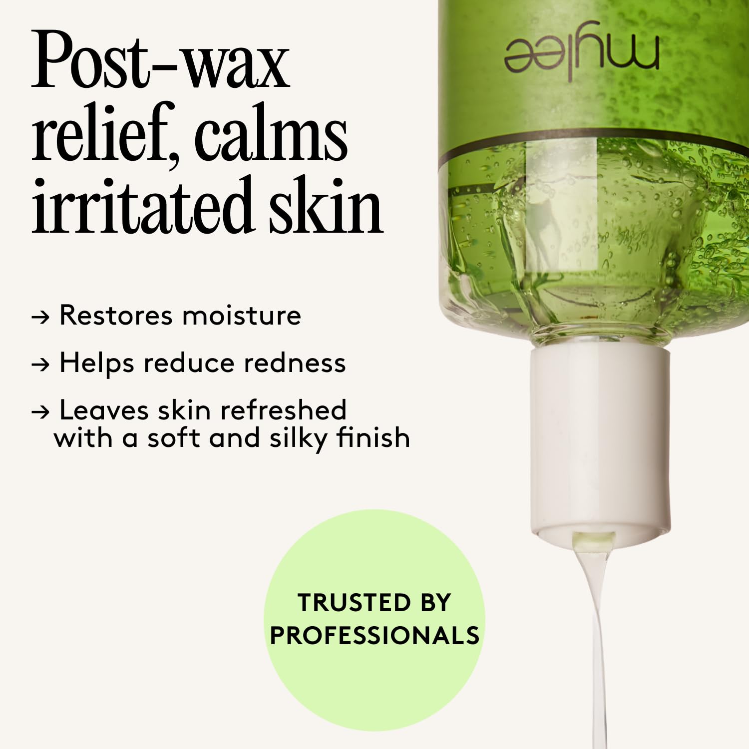 Mylee Aloe Vera Soothing Gel 500ml ?el po Depilacji z Aloesem Koj?cy Ch?odz?cy, Niet?usta Formu?a, Ekstrakty z Mi?ty i Ogórka, Po Ekspozycji na S?o?ce, Na Drobne Oparzenia