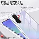 TheGiftKart Ultra-Hybrid Crystal Clear Back Case Cover for Samsung Galaxy A36 5G | Shockproof Design | Hard Back Cover Case for Samsung Galaxy A36 5G (PC & TPU, Transparent) gallery image