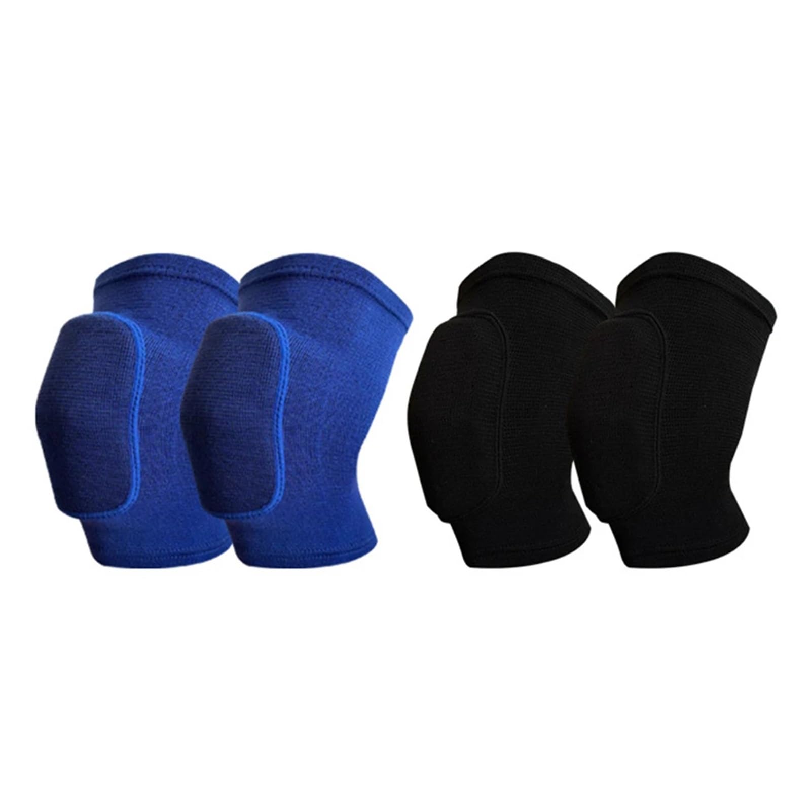 MRKU Genouillères de Sport antidérapantes, 1 Paire, en Mousse épaisse, pour Le Fitness, la Danse et Autres Exercices de Protection.