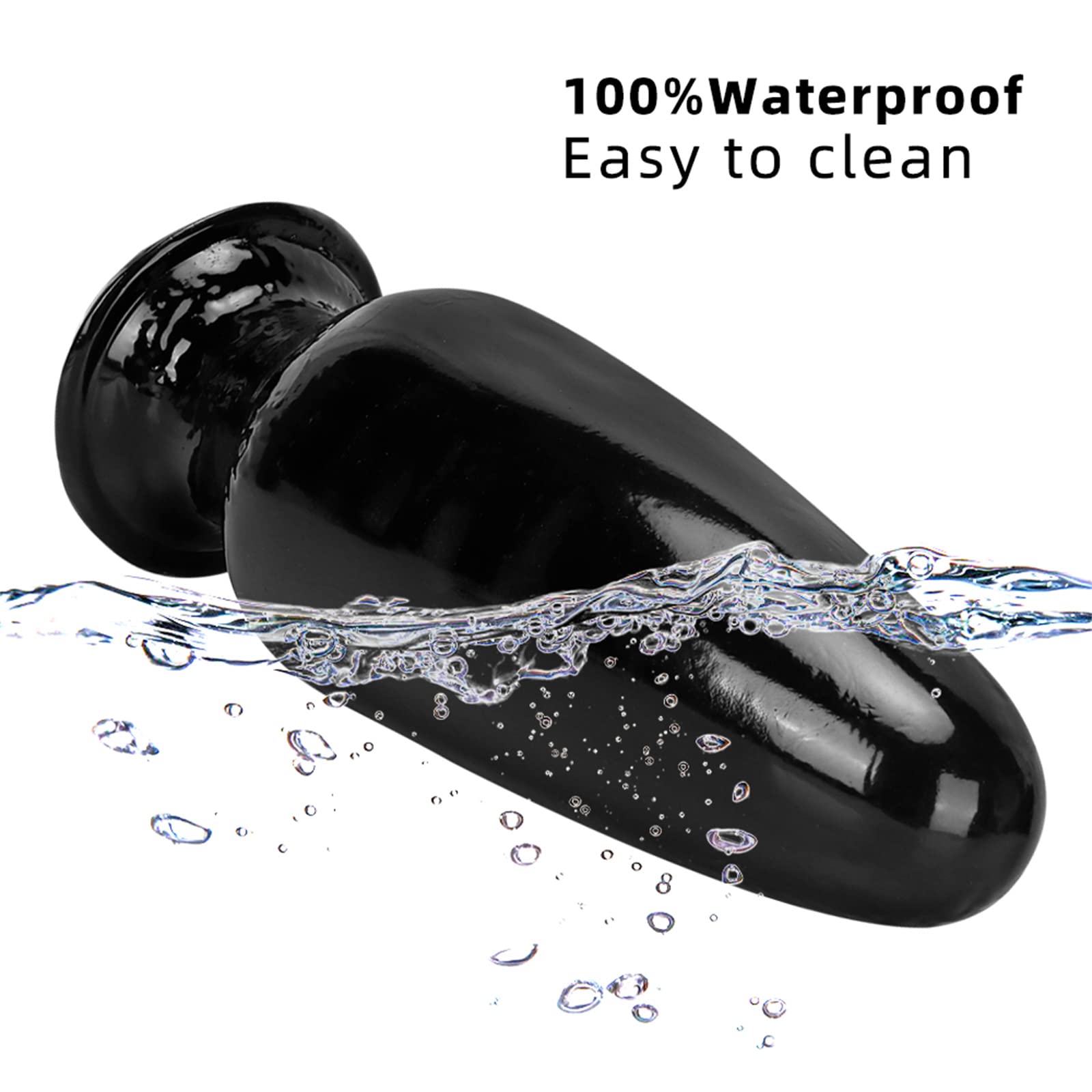Plug anal extra large XXL, godes anaux géants, gode fisting avec ventouse, dilatateur anal for point G, plug anal SM, plug anal for femmes et hommes