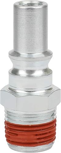 Miniatura 7 de WYNNsky Acoplador de aire ARO, tamaño del cuerpo de 38 pulgadas, tamaño de rosca macho NPT de 38 pulgadas, accesorio de manguera de compresor de