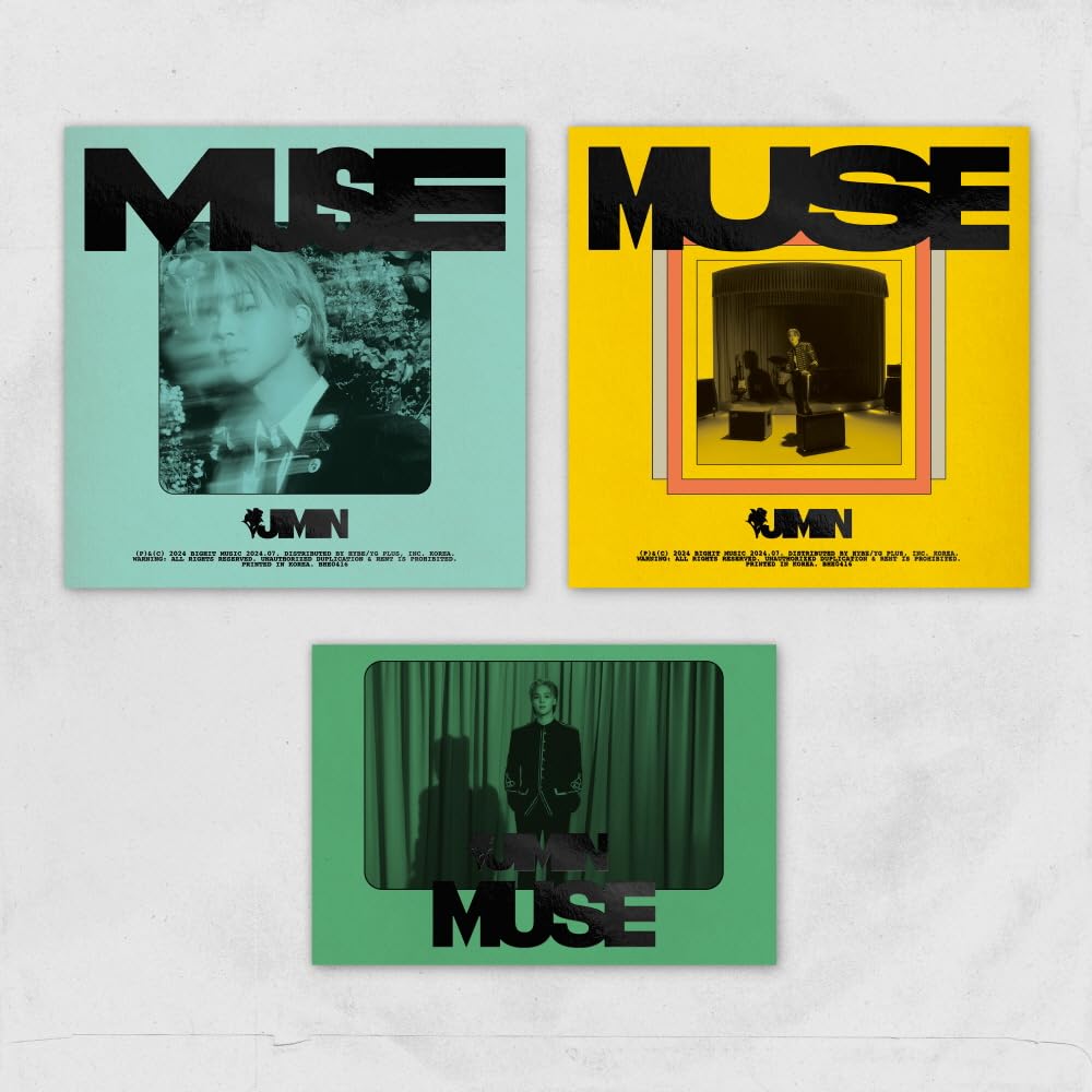 Amazon.co.jp: ジミン JIMIN - Muse [2 Album ver. + 1 Weverse Albums 