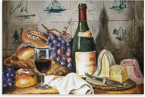 Pósteres de comida toscana para la noche vino lienzo pósteres e impresiones de arte de pared 2 pósteres de pintura en lienzo e impresiones de arte disponible en Yaxa Costa Rica