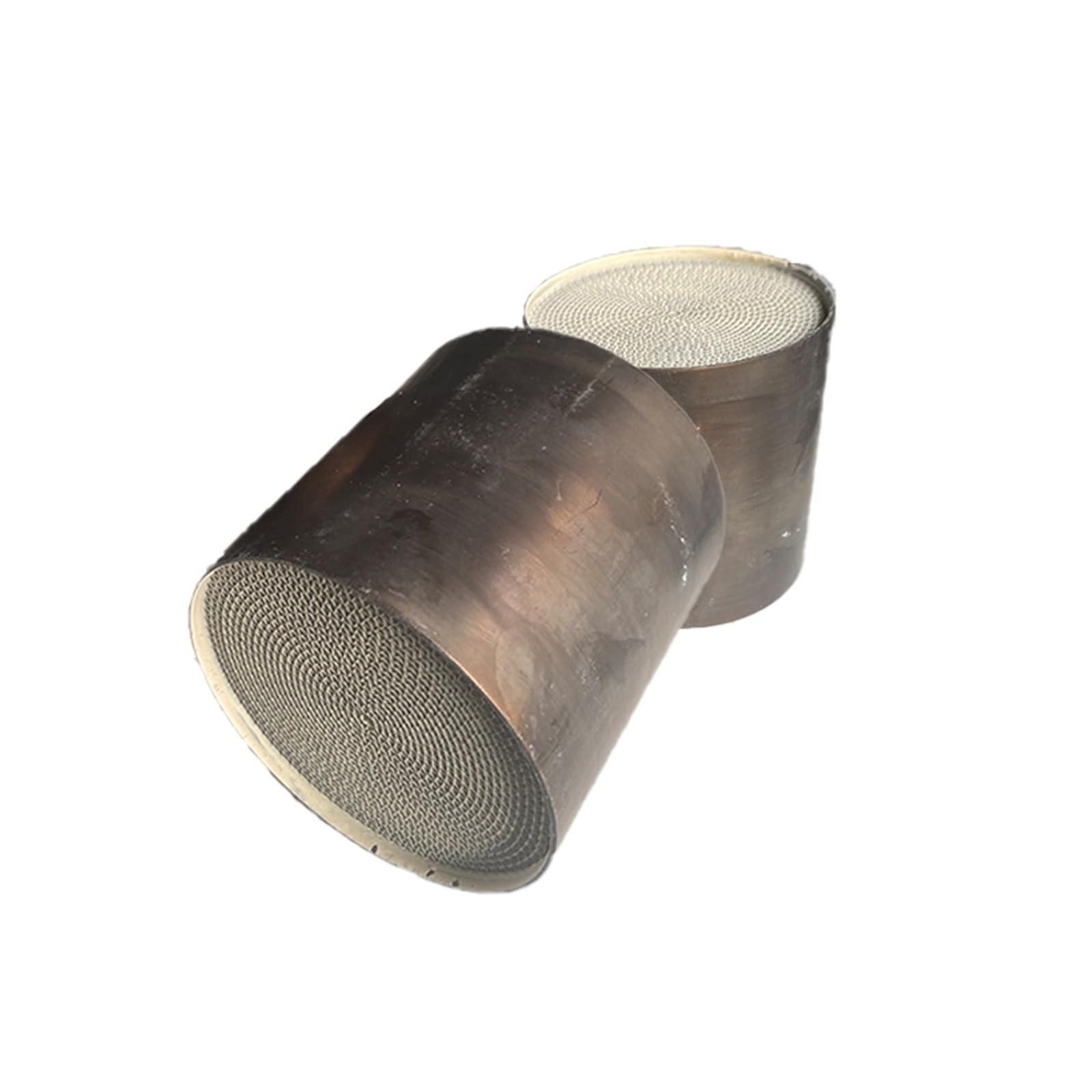 Catalizzatore Diameter 100mm Metal Core Catalytic Converter EURO 3 4 5 6 Platinum Rhodium Coating Efficiency For Vehicle Exhaust