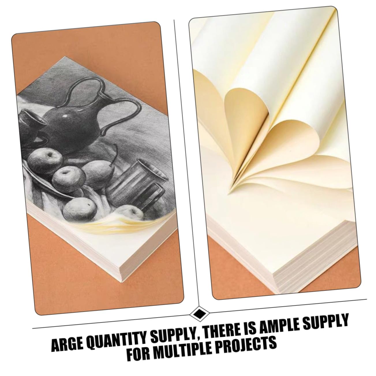 Aquarellpapier A4 100 Blatt Weiß, Dickes Papier zum Malen | Stabile Oberfläche für Farbe, Künstlerpapier für Wasserfarben, Zeichnen und Studierende