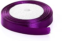 Vista 14 de Cinta de tela de satén de color liso