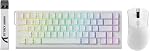 ATTACK SHARK X68 HE Rapid Trigger Mechanical Gaming Keyboard 60% Wired TKL with Adjustable Actuation,Hall Effect Magnetic Switch,8KHz Polling Rate,RGB Backlit,Top Mount for PC Mac Esport Gamer(Black)