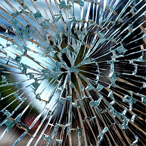 Queenbox 3M/10Ft Clear Safety And Security Window Film Glass Protection Adhesive Uv Prevention Window Film Easy Removal (20In X10Ft) #TOP3