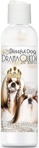 The Blissful Dog Shih Tzu Drama Queen Champú para perros, 16 onzas