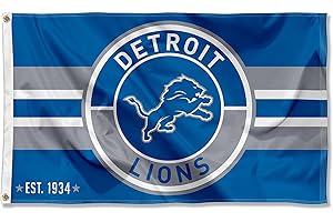 Detroit Lions Banner Decoration