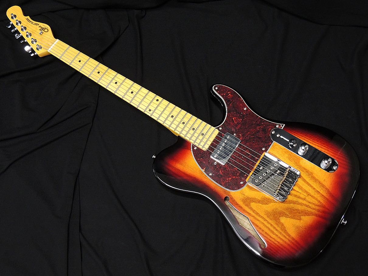 Amazon | G＆L Tribute Series ASAT CLASSIC BLUESBOY SEMI-HOLLOW 3TS 