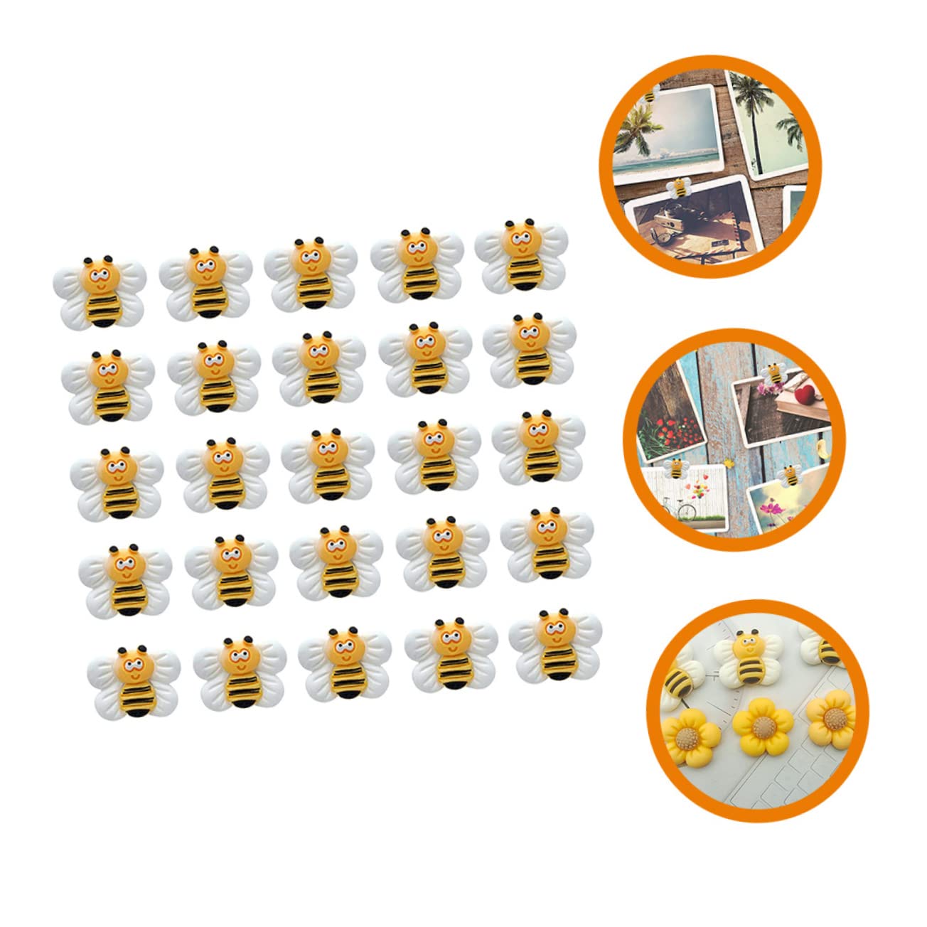 Artibetter Pushpin I-Pin Lindas Tachuelas Chincheta De Color Tachuelas para Colgar En La Pared Accesorios para Mapas Chinchetas Reemplazables Resina 25 Piezas X 4