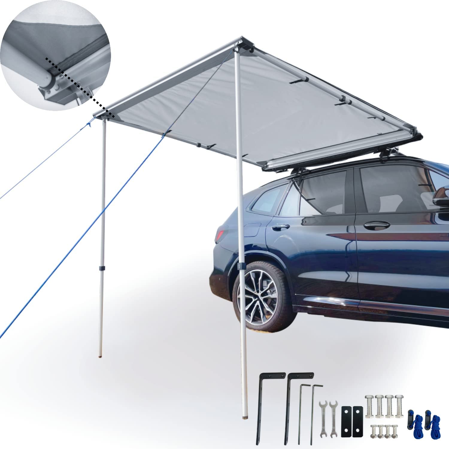 Amazon.co.jp: DANCHEL 4WD 車用サイドオーニングテント カーサイド 