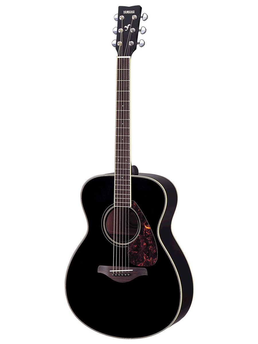 Yamaha FS720S Acoustic Guitar, Black : Amazon.in: Musical Instruments