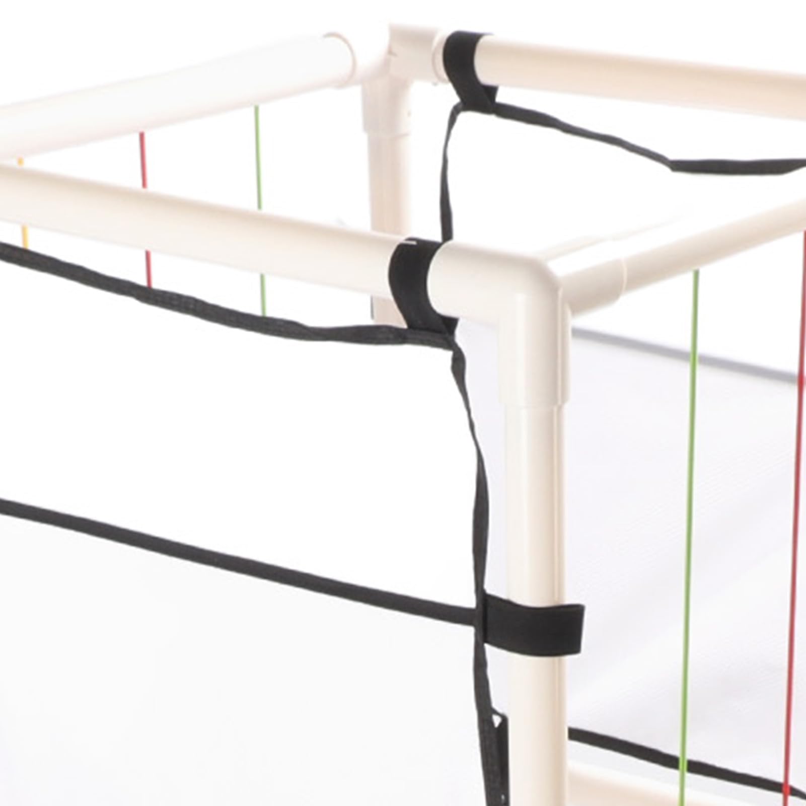 Portaoggetti per Zoo di Animali di Peluche, Organizer Multifunzionale per Peluche per Bambini con Ruote, PVC ABS, Bianco, 150 X 49 X 49 Cm, Rotazione a 360° per Sala Giochi