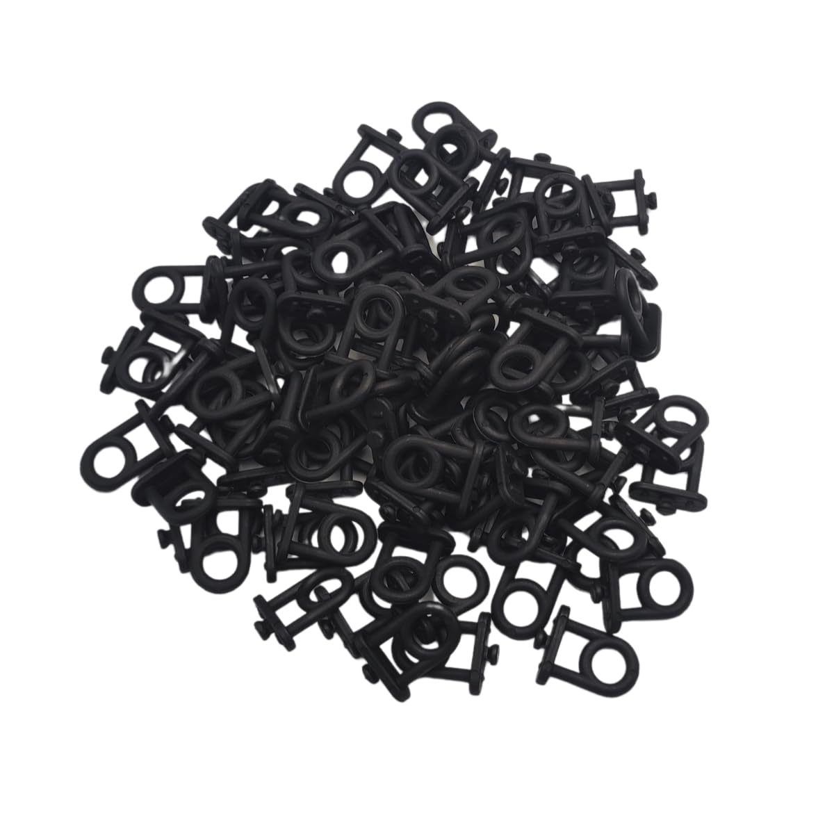 Set 10 Ganci Doppi Per Pannelli Forati - In Ferro, Per Cacciaviti E Utensili - Facili Da Installare Senza Chiodi