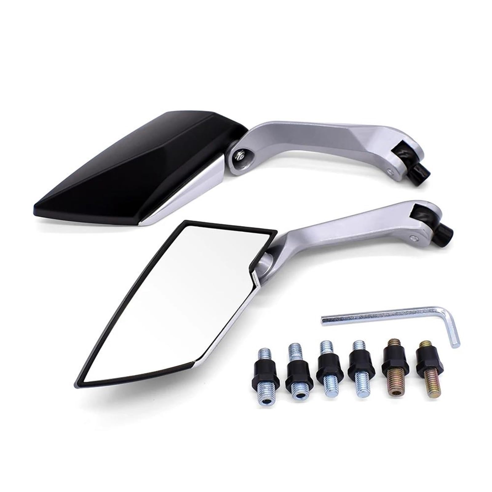 Espejos laterales de motocicleta para solucionar la falta de visión en DT230 y XT250