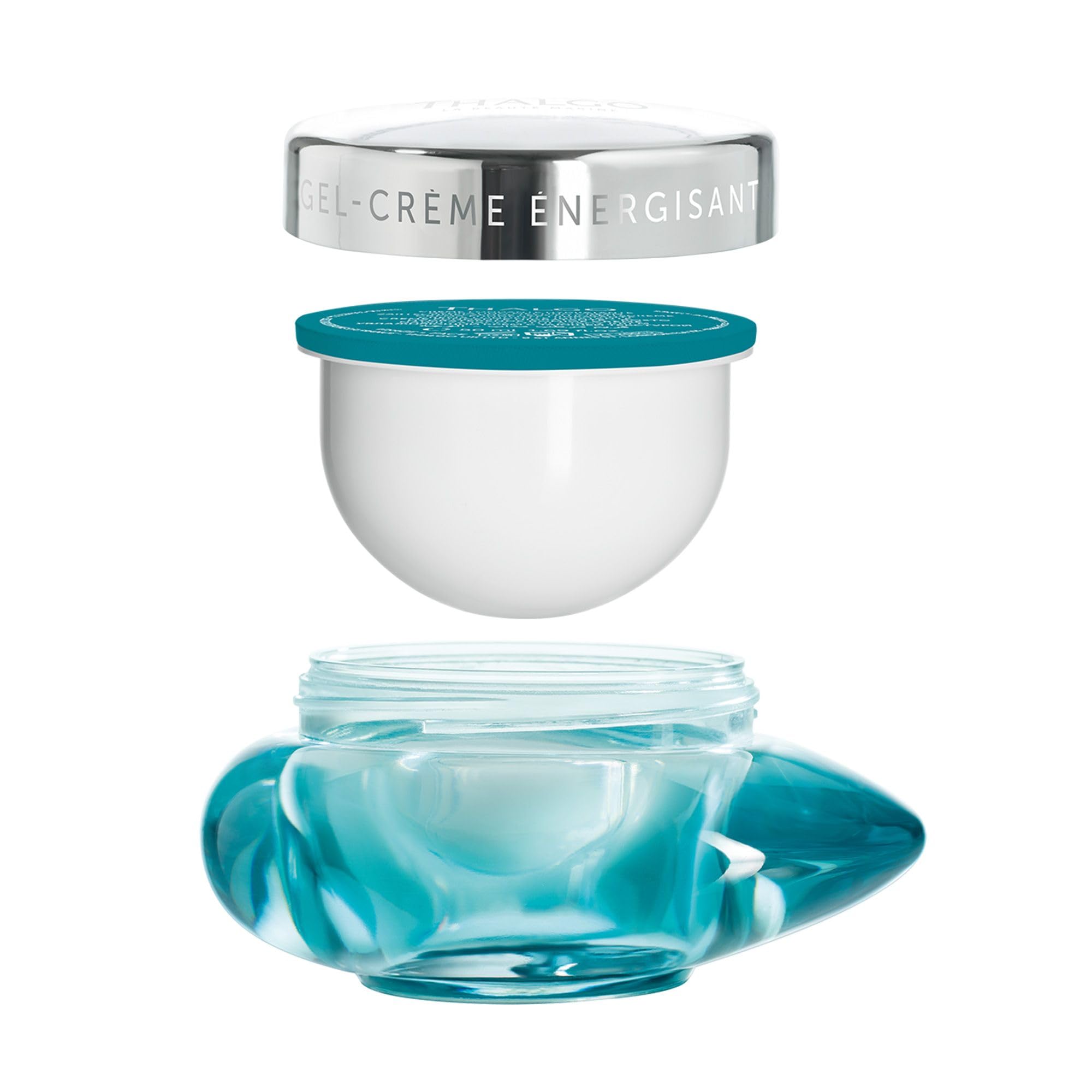 THALGO Spirulina Boost 2.0 Crema de gel revitalizante, 50 ml, suaviza la piel y mejora la luminosidad
