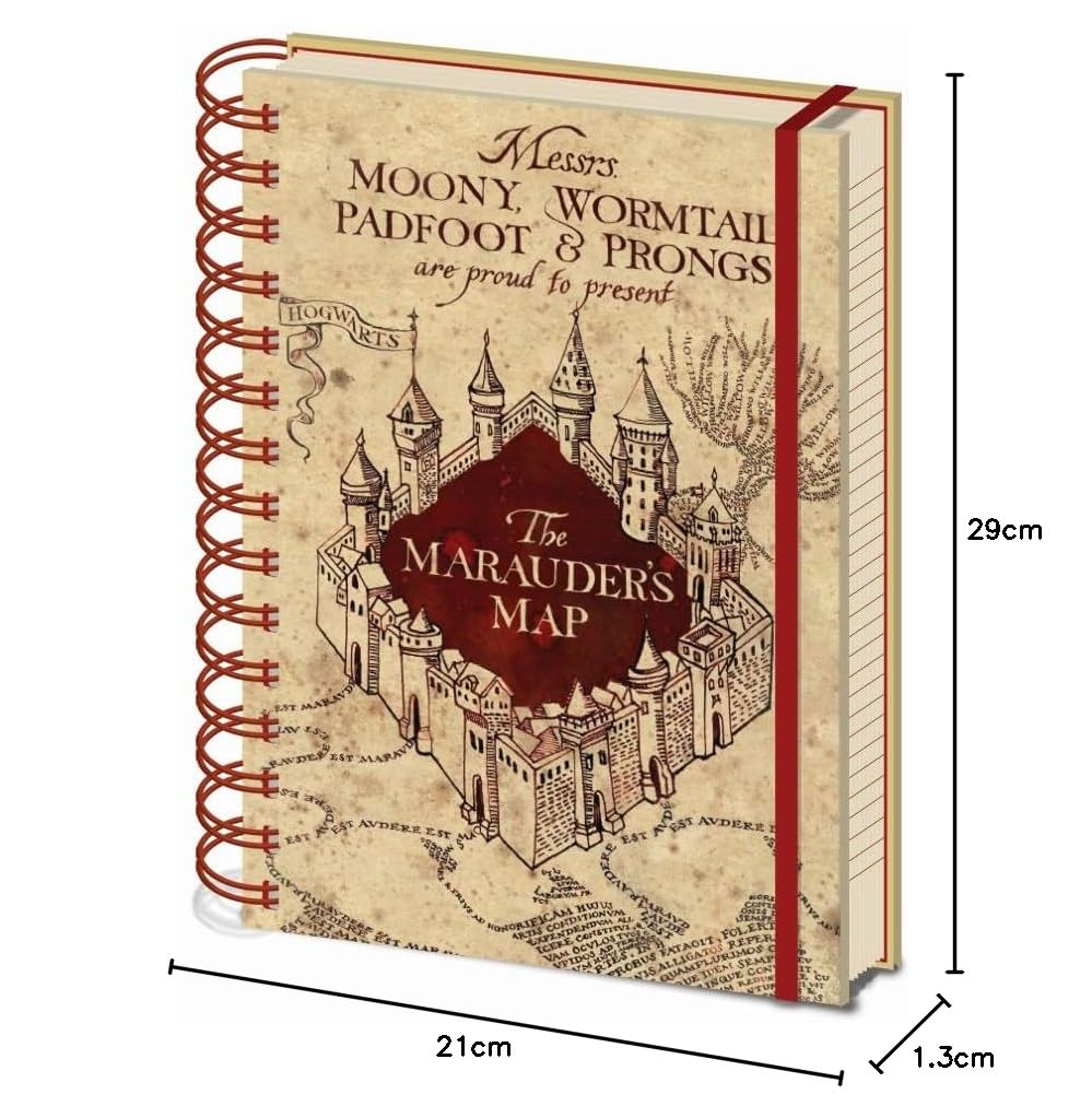 Pyramid International Notatnik A5 Harry Potter (Mapa Marauderów)