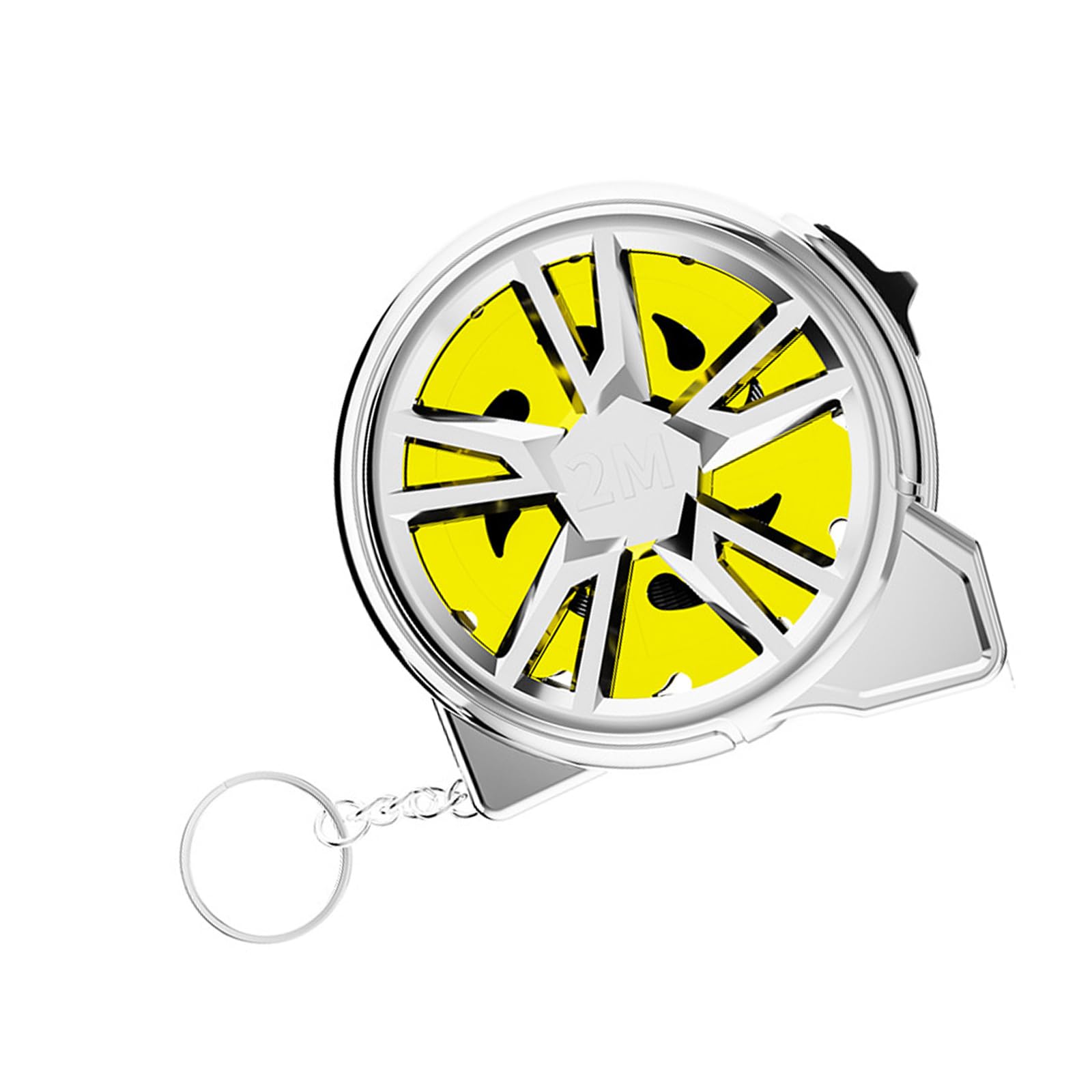 Steel Tape Measure Featuring Metal Construction and Chain Hook for Portable Use Measuring Tape for Body Measurements