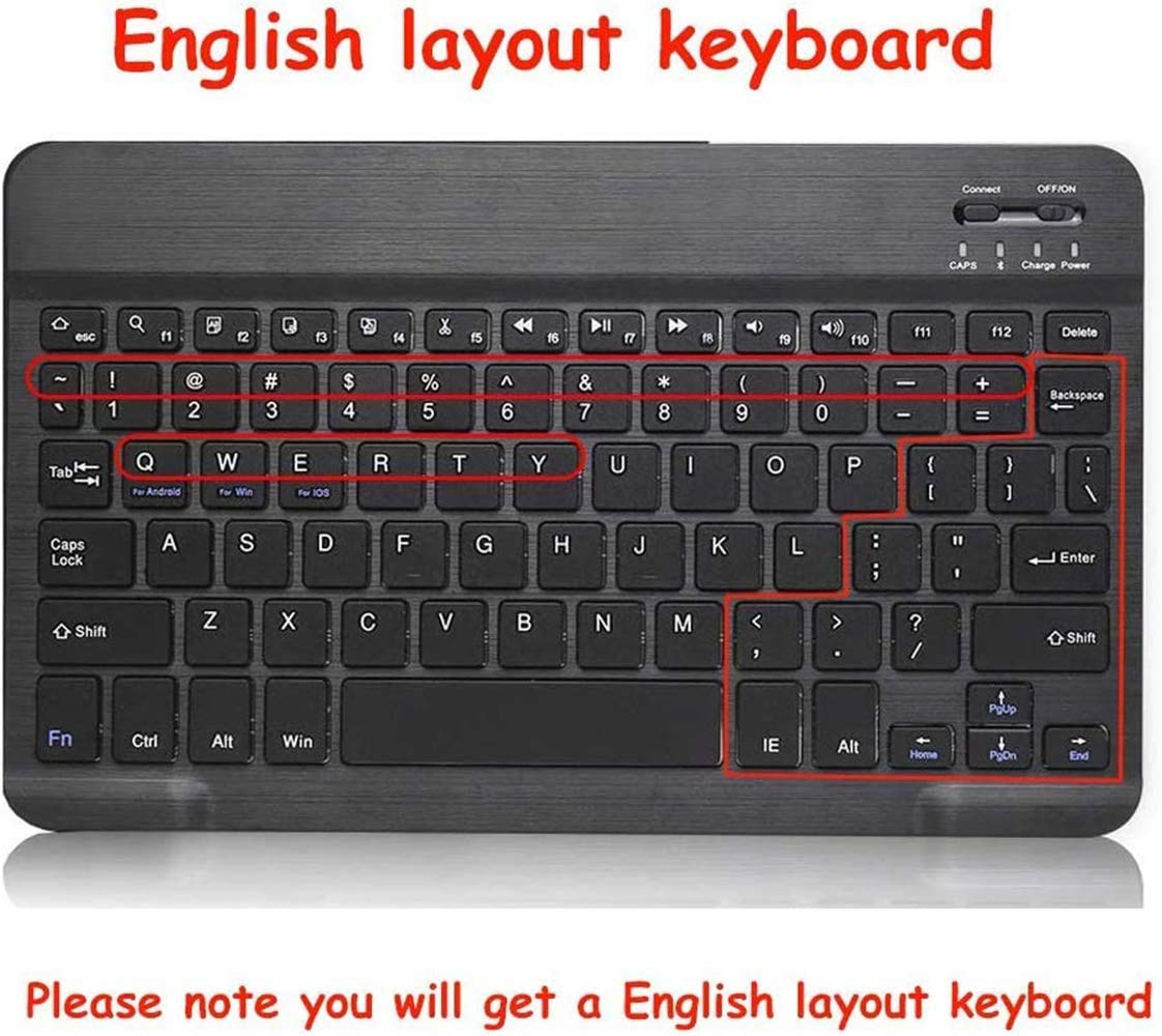 Huawei Mediapad M5 Lite 10 Teclado Funda Teclado Huawei Mediapad M5 Lite 10.1 Con Luz Español | Meses Sin Interés Funda Para Teclado Huawei M5 Lite