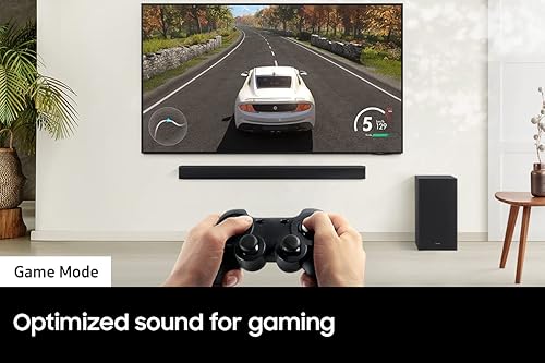 Miniatura 3 de SAMSUNG Barra de sonido HW-B550ZA de 2.1 canales con audio Dolby, DTS VirtualX, Bass Boosted, subwoofer incluido, sonido adaptable Lite, conexión