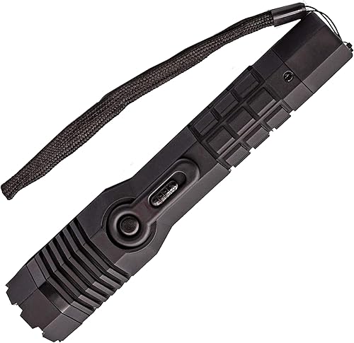 Avenger Defense Antorcha de pistola paralizante rosa para mujer, dispositivo de protección recargable (Choclate negro)