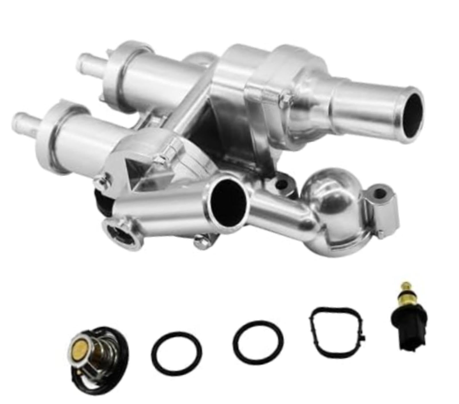 Aluminium, dla 200 dla 2011-14 dla 2008-10, dla DODGE, 2008-14, dla 2009-17, dla 2007-17 zastąpić dla 68003582Ab Zaślepka Obudowy Wylotu Płynu Chłodniczego do Samochodu