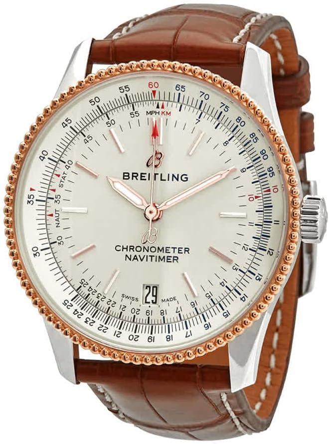 Breitling Navitimer 1 Automatic Chronometer Silver Dial Men's Watch U17325211G1P1