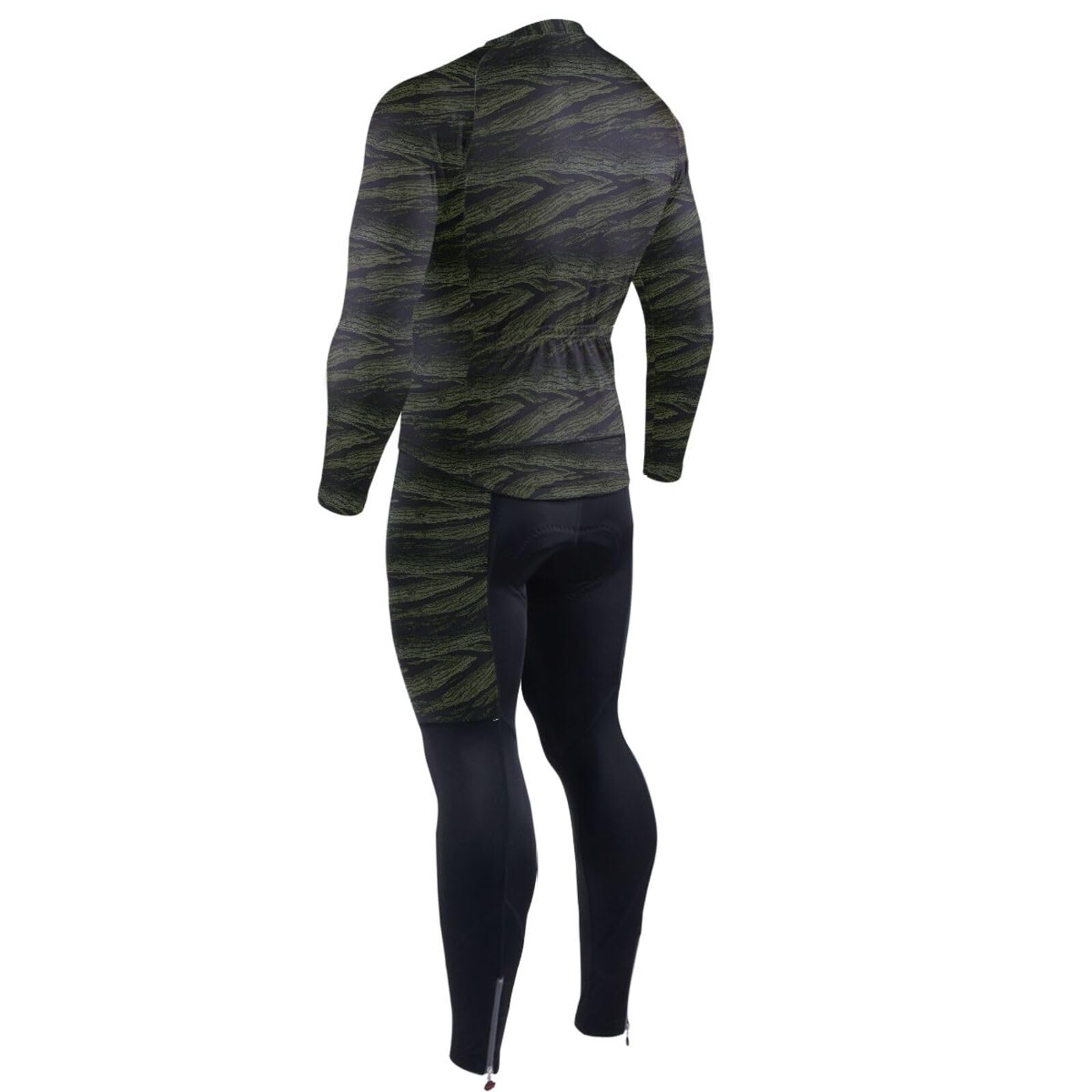 Radtrikot mit Taschen, atmungsaktiv, Ärmel, 3D-gepolstert