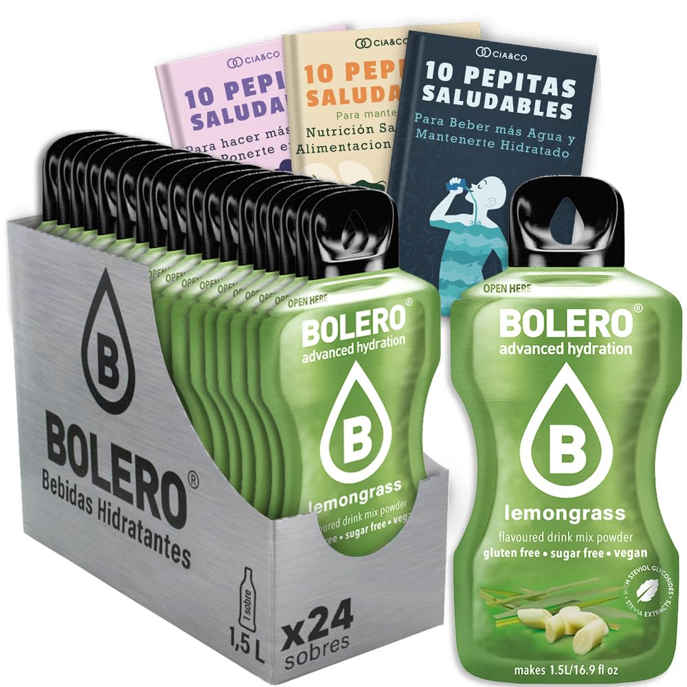 24 x Bebida Bolero COLA Hidratante Sin Azucar (24x9 grs) + 30 Pepitas Saludables para una vida más sana by Cia&Co — view 54