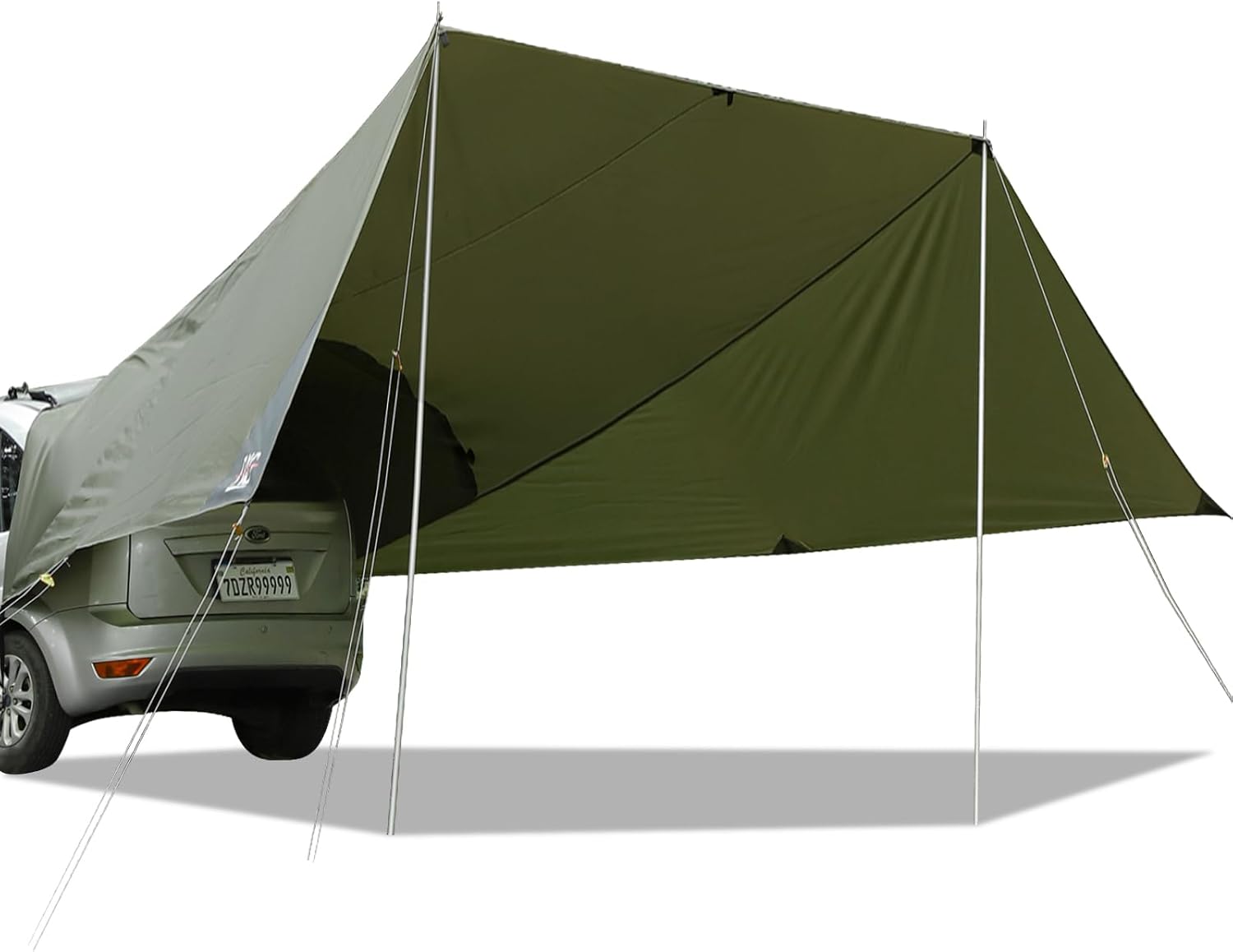 Large SUV Awning for Camping Backpacking with Aluminum Pole, Waterproof Tailgate Truck Canopy Sun Shade,Car Awning for SUV,Van,MPV,Jeep Large SUV Awning for Camping Backpacking with Aluminum Pole, Waterproof Tailgate Truck Canopy Sun Shade,Car Awning for SUV,Van,MPV,Jeep