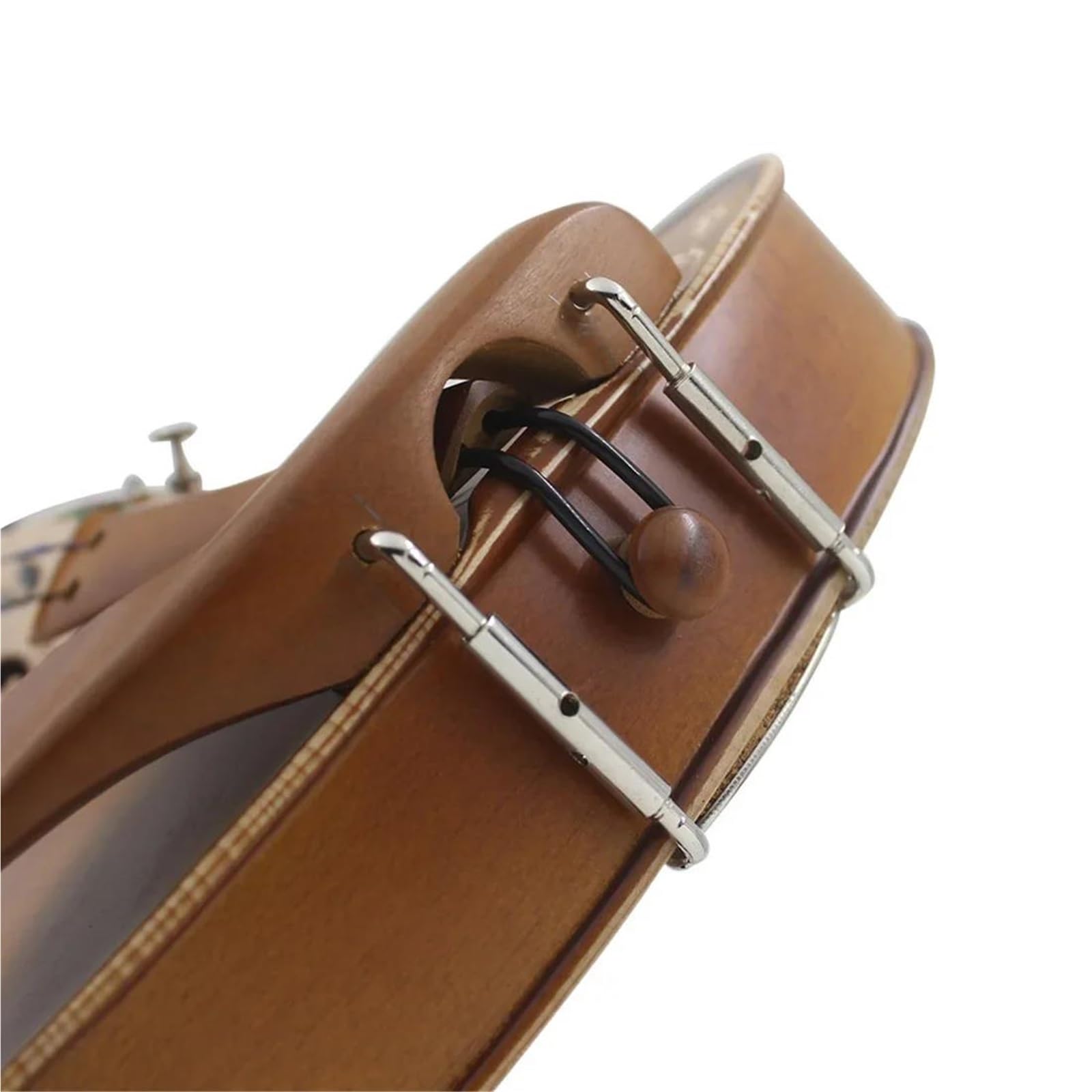 Violini Acustici Violino Acustico In Legno Massello Da 4/4 Pollici Con Custodia Corde Spalliera Accordatori Rivestimento In Tessuto E Altri Accessori.(Violin)