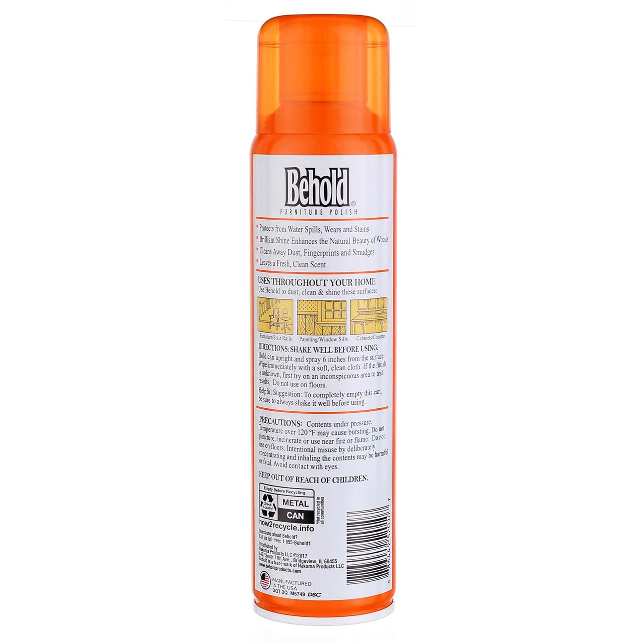 Snapklik.com : 12.5 Oz Citrus Behold Furniture Polish
