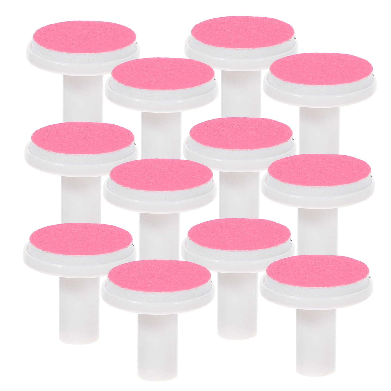 PartyKindom Baby Nail Electric 12 Pack Nail Trimmer Pads Replacement Grinding Heads for Boys and Girls