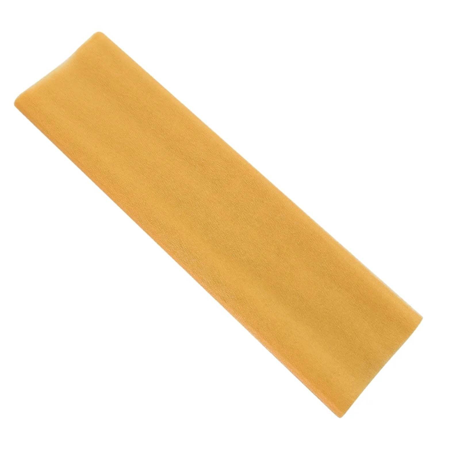 Tulle Fabric Roll 10Pcs Crystal Organza Tulle Roll Fabric for Wedding Party Decoration Organza Chair Sashes Width 45cm(Gold)