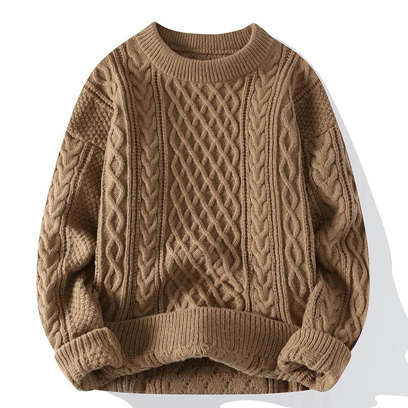 Pull col rond homme ample pour ne plus avoir froid cet hiver - 7