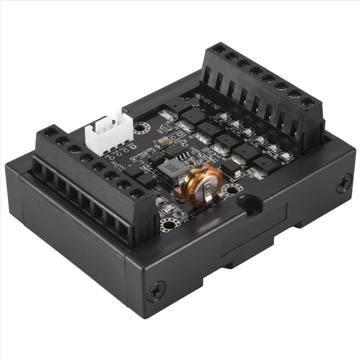 Programowalny sterownik logiczny PLC DC 10-28 V regulator FX1N-14MT przemysłowa płyta sterująca