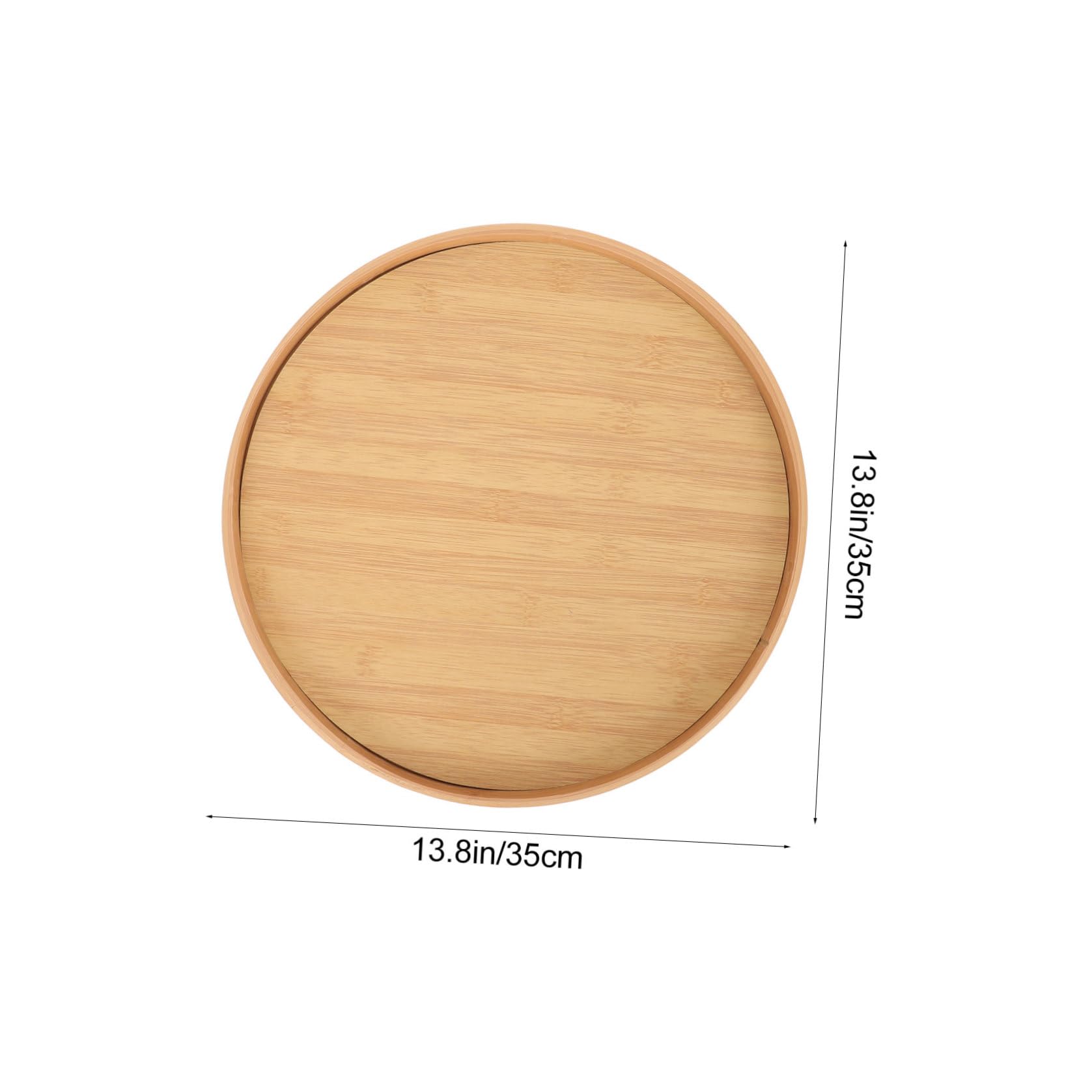 Portafotos de Mesa Redondo de Madera 35cm Soporte Resistente, Diseño Creativo para Decoración de Hogar y Escritorio, Marco para Exhibición y Organización de Fotos