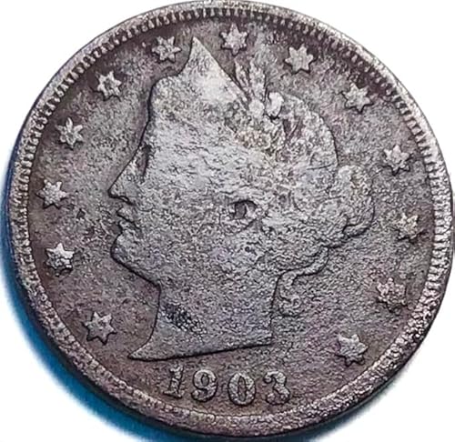 1903 P Liberty V Nickel Very Good