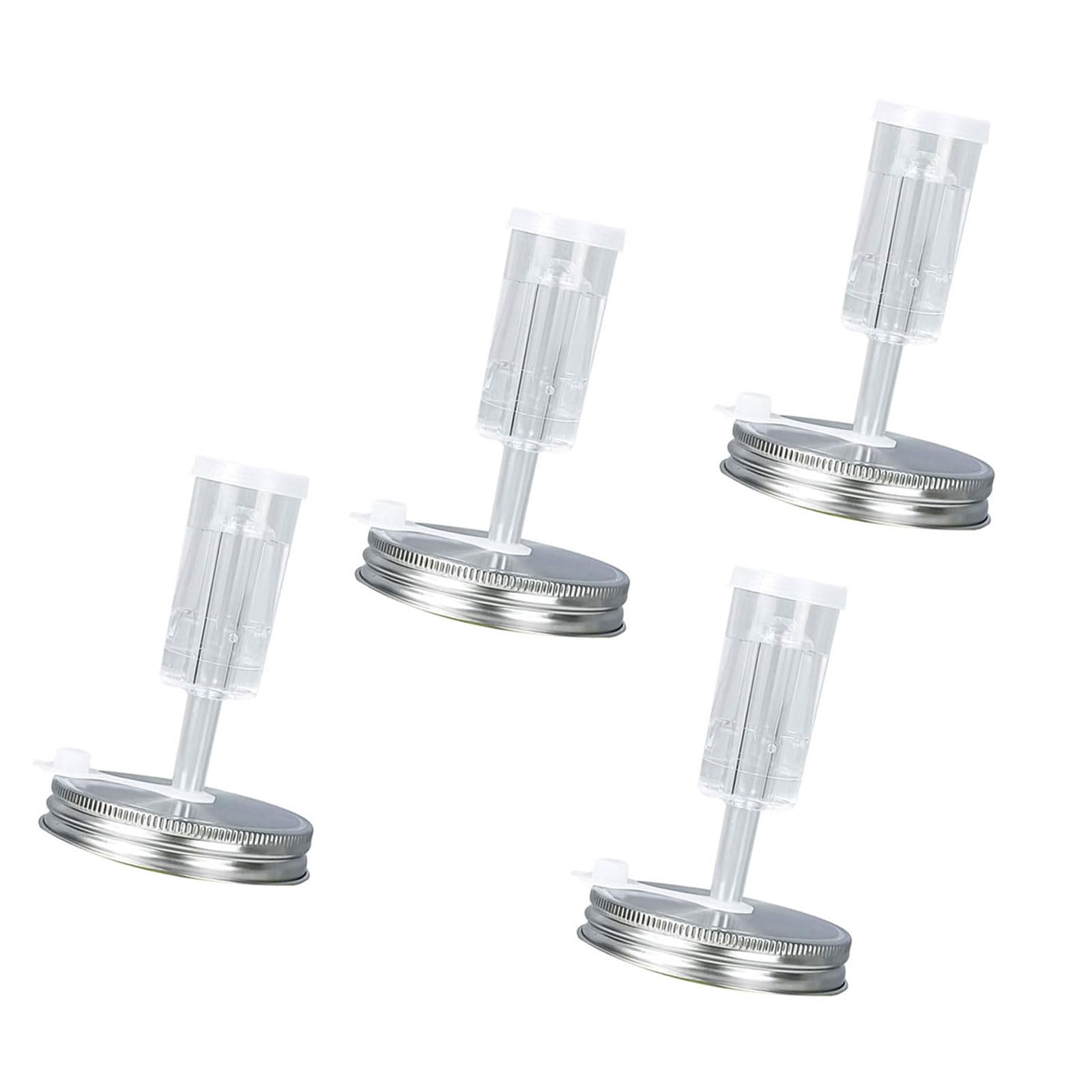 TFAOYS Metal Fermenter Lid and Tools for 86MM Broadmouth Bottles Effortless Artisanal Fermentation Novices Friendly Plan Broadmouth Bricklayer Jar Fermentation Set
