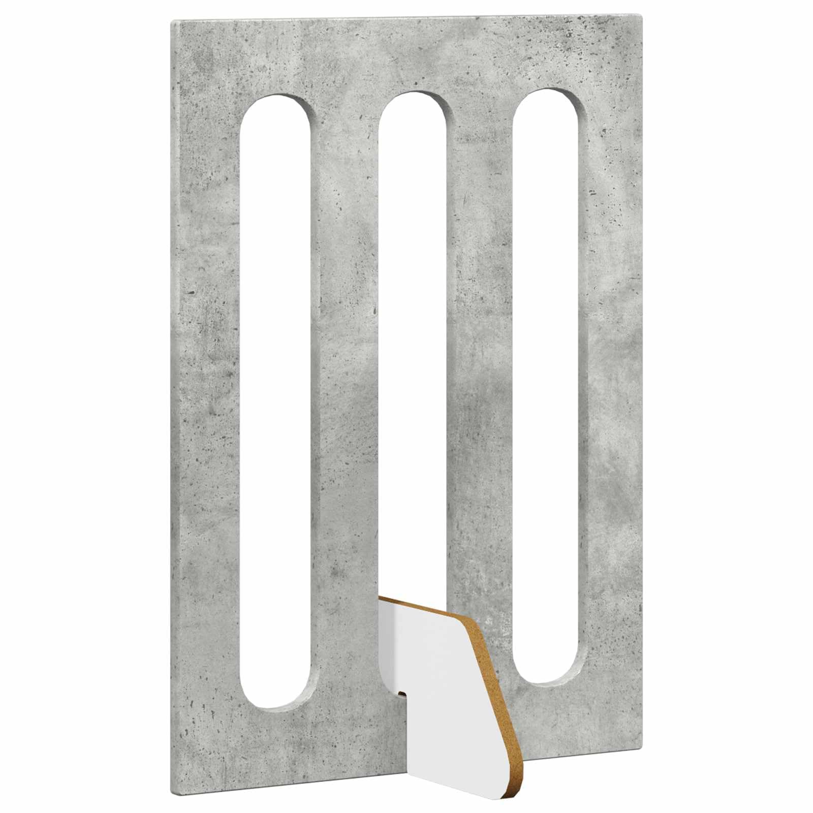 Recinzione pieghevole per animali domestici, in legno, grigio cemento, 201 x 38 x 70 cm, 4 pezzi, pannello pieghevole flessibile con rotazione di 180°, per interni, barriera sicura e