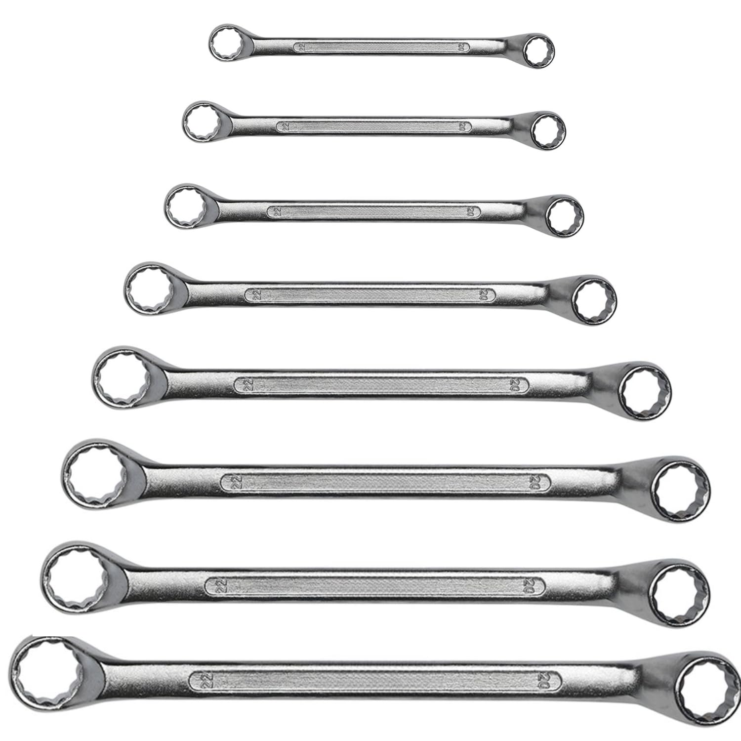 PERFECT TECH 8 Ps Ring Spanner Set | 1808 8-Pieces Ring Spanner Set | Steel Double Open-End Spanners Set | Anti-Slip | Combination Ring Spanner Set – 8 Pieces (B0CRHP4JSX) Amazon Price History, Amazon Price Tracker