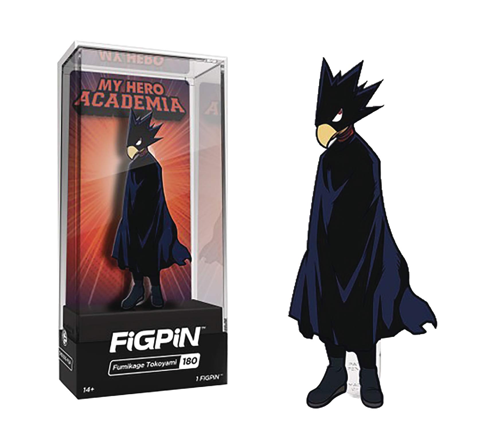 Amazon.com: Figpin My Hero Academia Fumikage Tokoyami Collectible Pin #180  : Clothing, Shoes & Jewelry